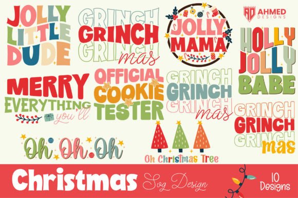Download Retro Christmas SVG Bundle - Premium Resources